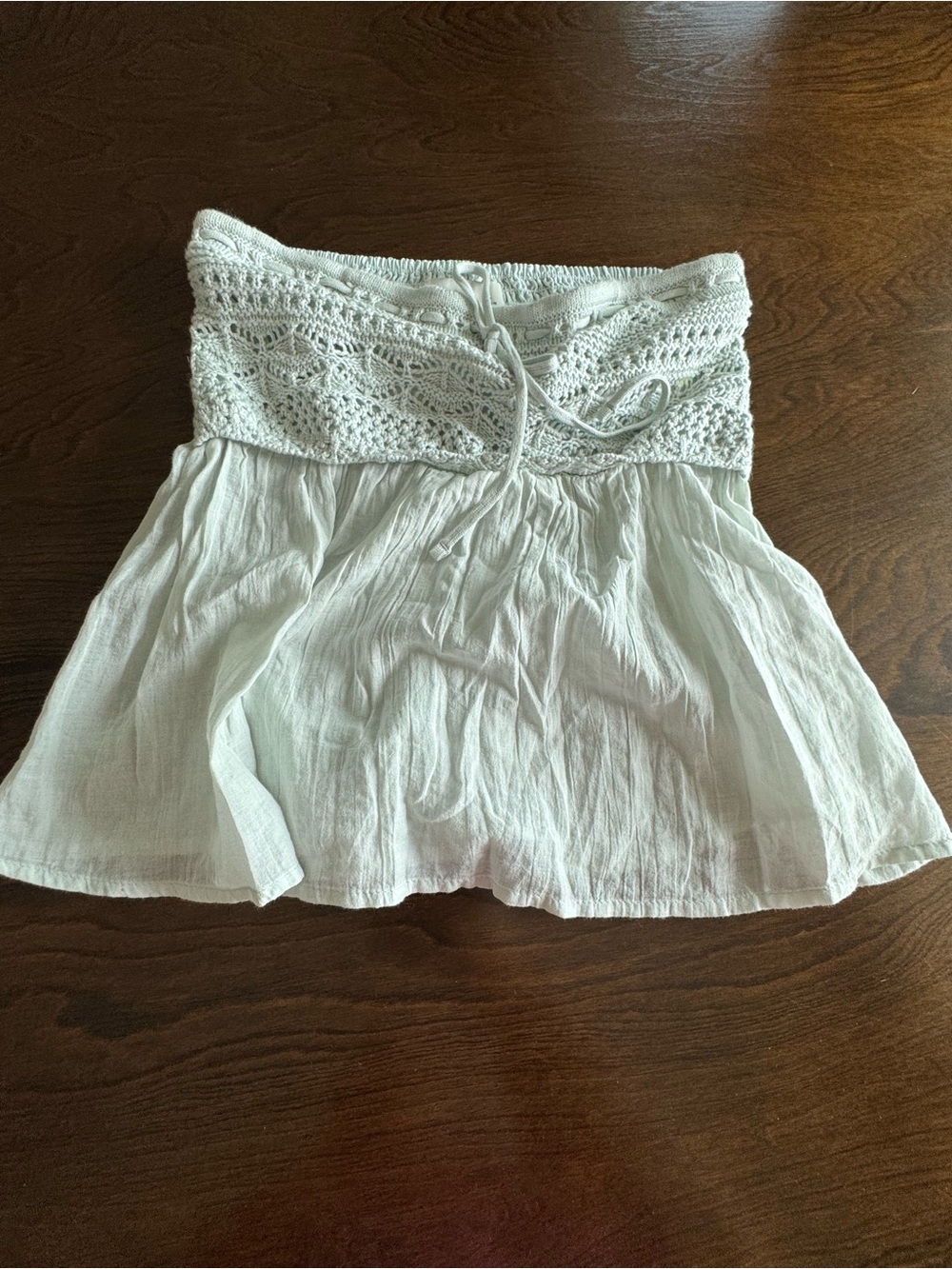 Hollister light mint top